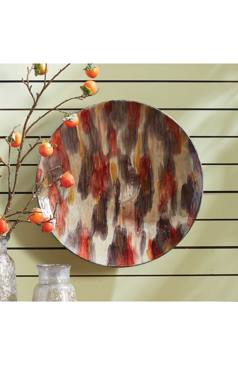 Napa Home & Garden Carnelian Decorative Plate, Alternate, color, Brown