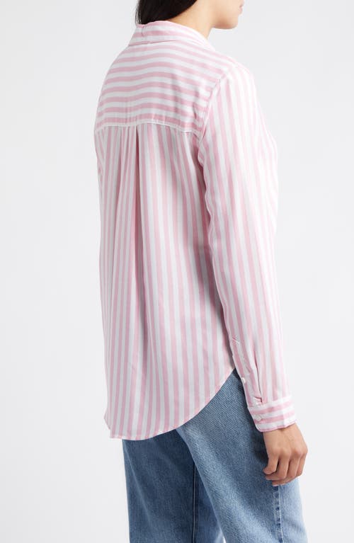 Beachlunchlounge Eden Long Sleeve Button-up Shirt In Multi