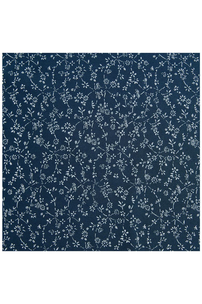 Cotton Percale Sheet Set, Alternate, color, DARK BLUE