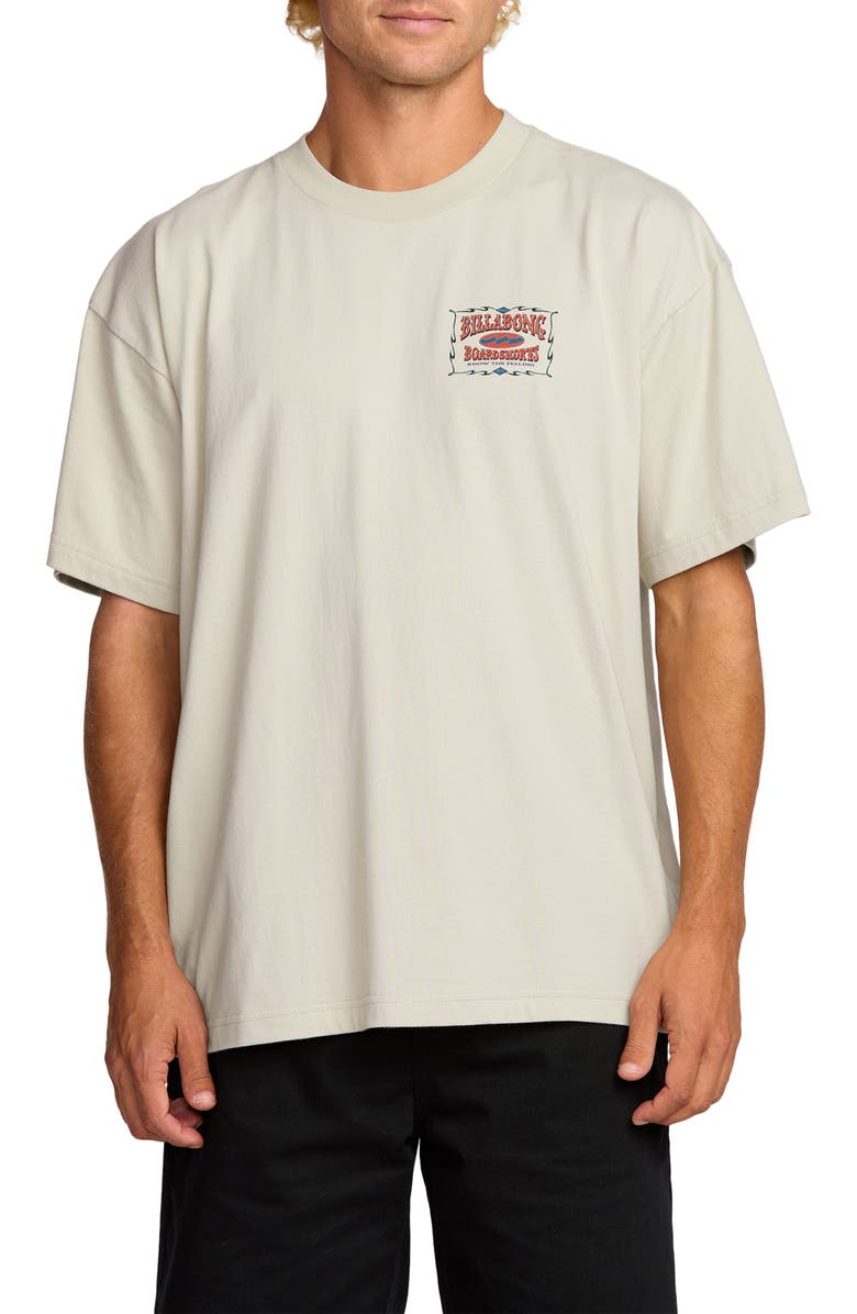 Billabong Double Spread OG Cotton Graphic T-Shirt, Main, color, Chino