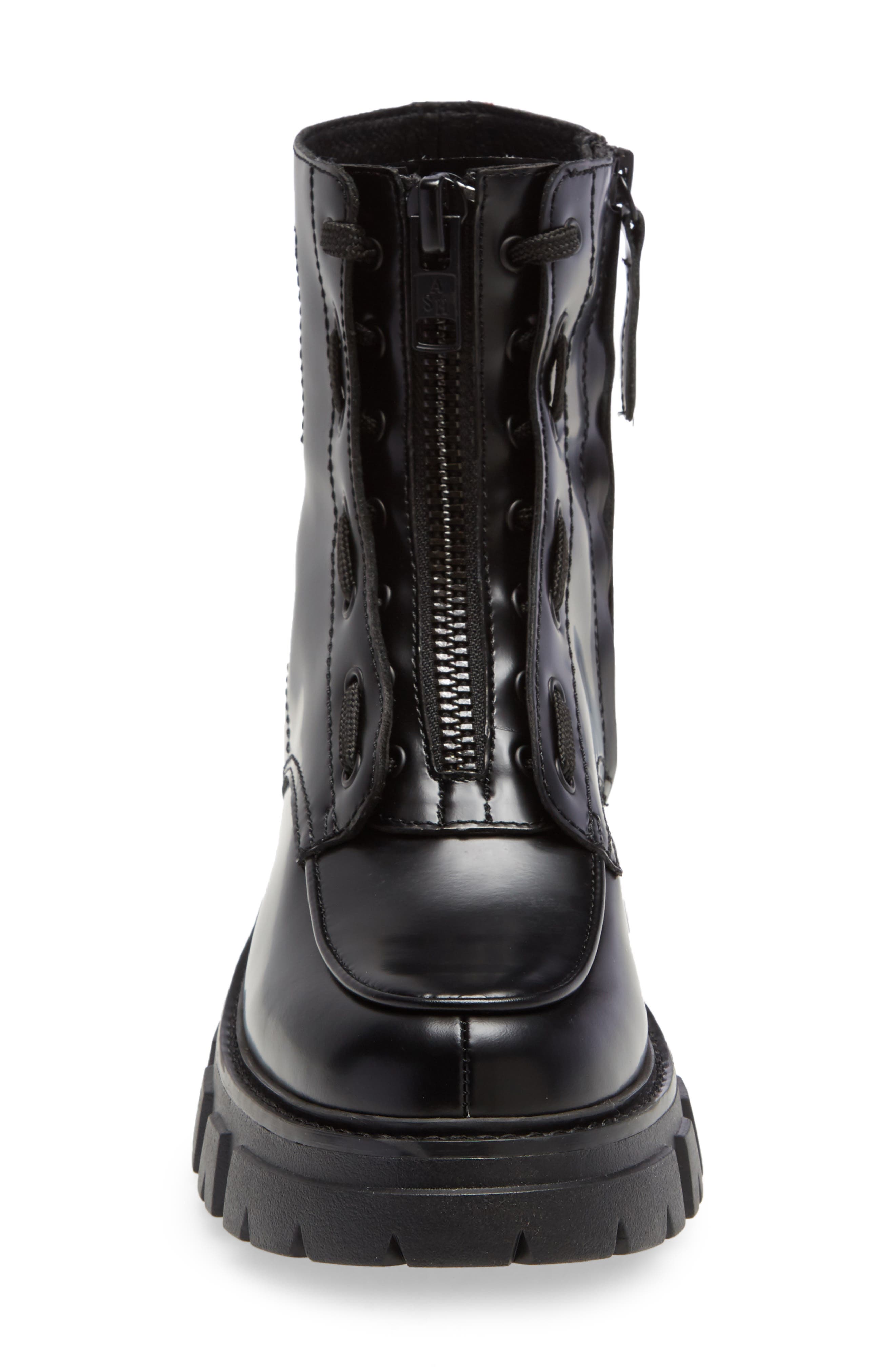Ash Lynch Zip Combat Boot, Alternate, color, 