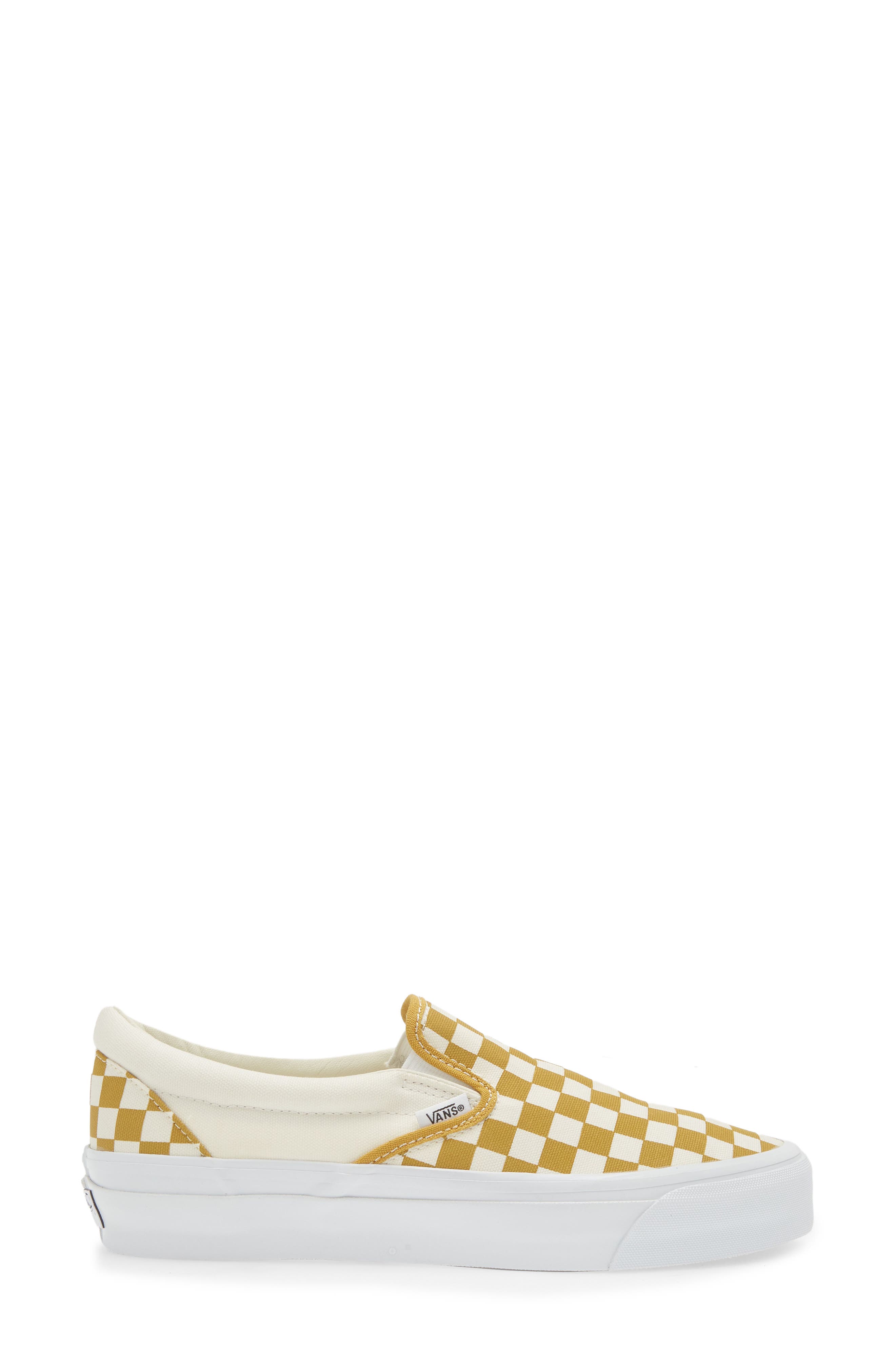 Reissue '98 Slip-On Sneaker, Alternate, color, LX CHECKERBOARD GOLD