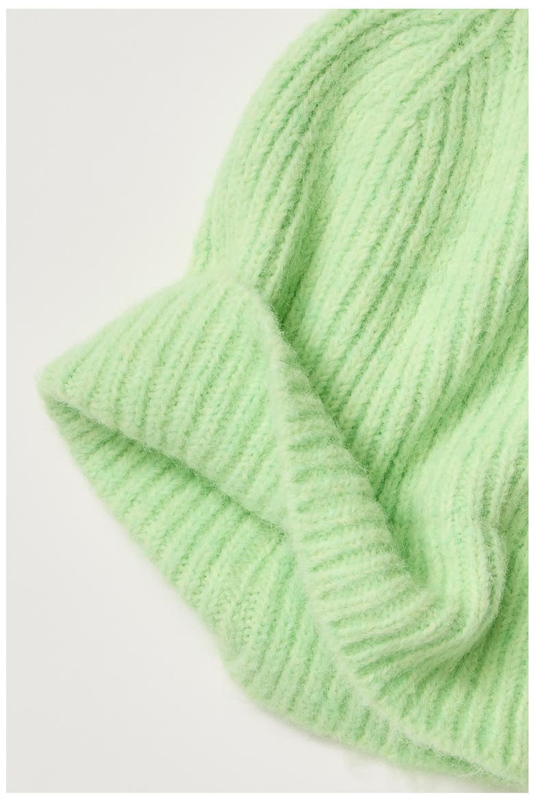 Frostline Beanie, Alternate, color, FRESH LIME