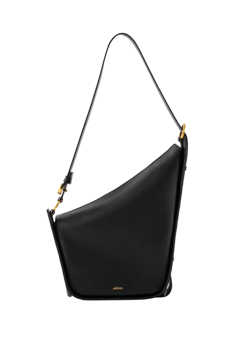 10AM Leather Belted Strap Bag