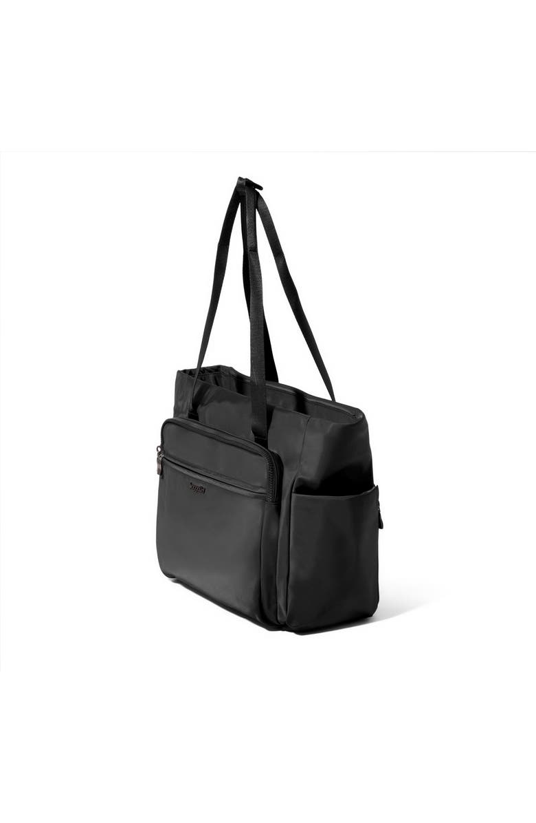 BAGGALLINI Nolita Laptop Tote Bag, Alternate, color, Black Twill