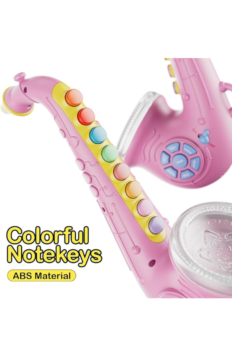 CONTIXO Saxoboom Musical Instrument, Alternate, color, Pink