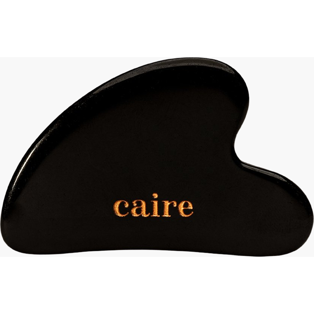 Caire Beauty Gua Sha Facial Ritual Smoothing Stone Gua Sha In Black Obsidian