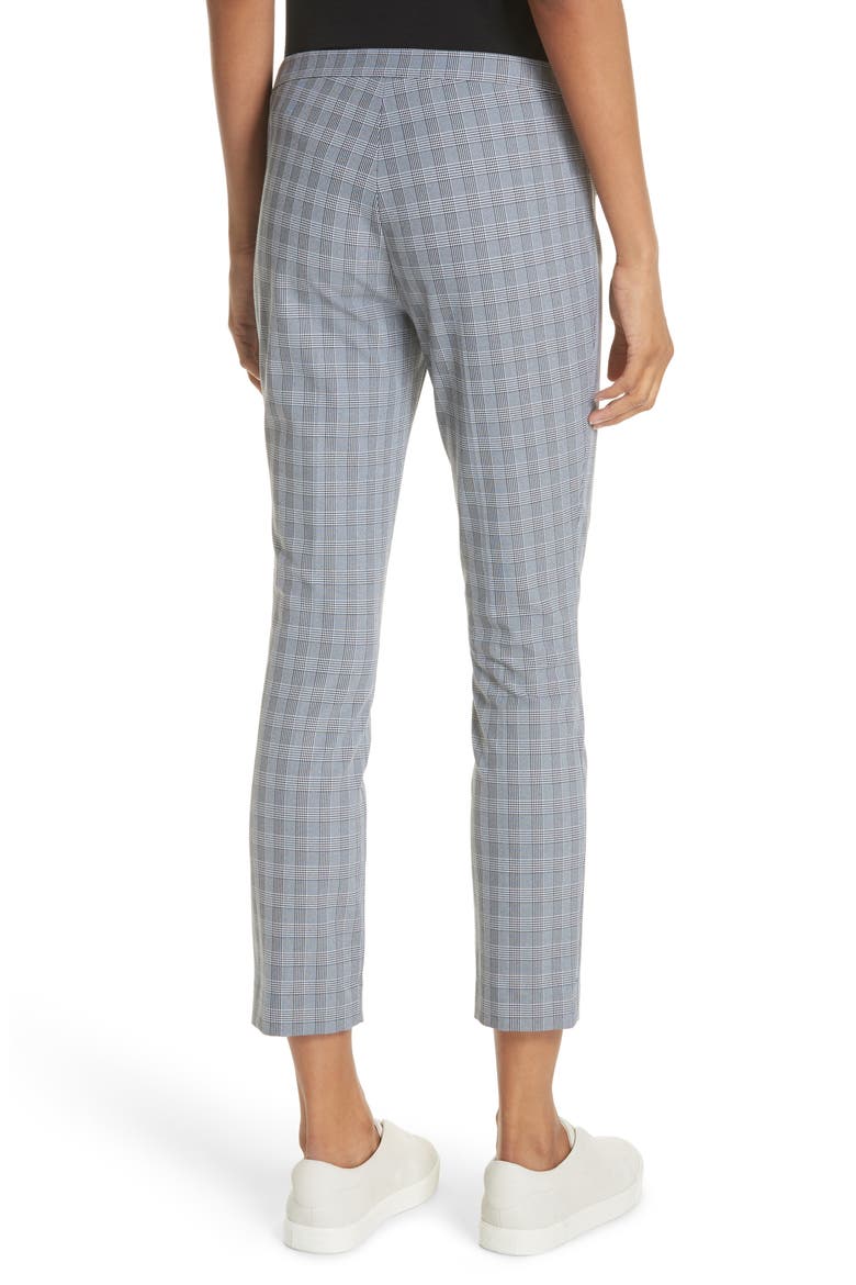 Classic Check Skinny Pants, Alternate, color, BLACK/ WHITE