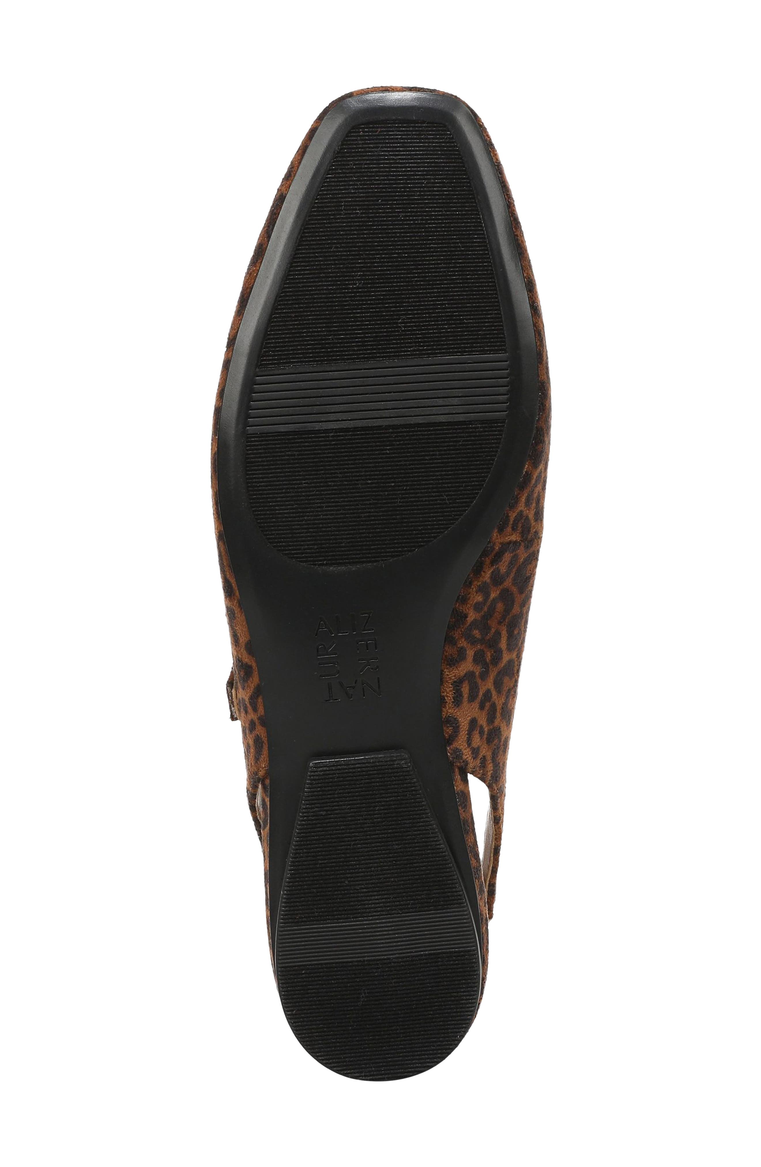 Anikka Mary Jane Slingback Flat, Alternate, color, DARK CHESTNUT