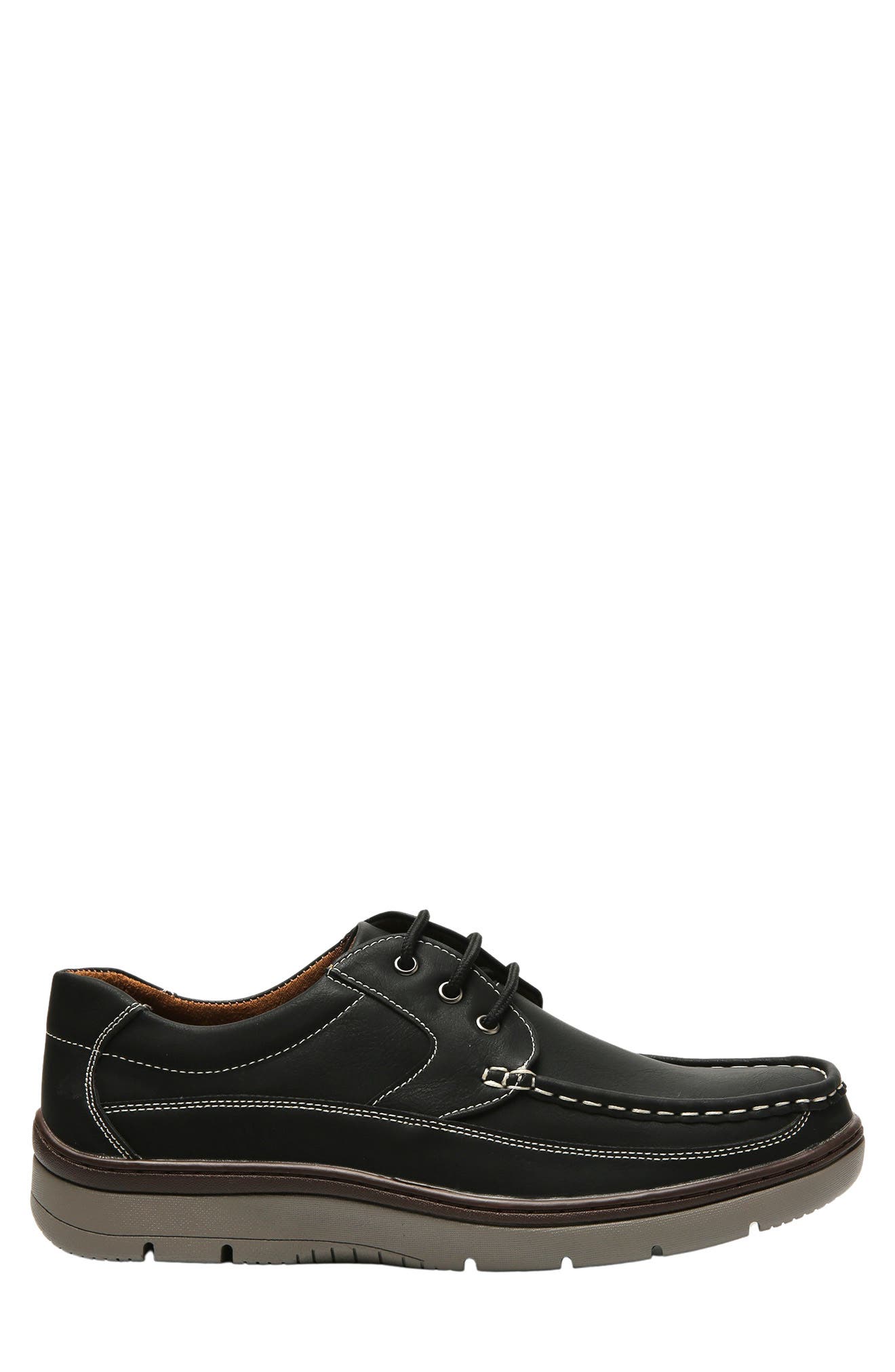 ASTON MARC Lace-Up Comfort Shoe, Alternate, color, Black