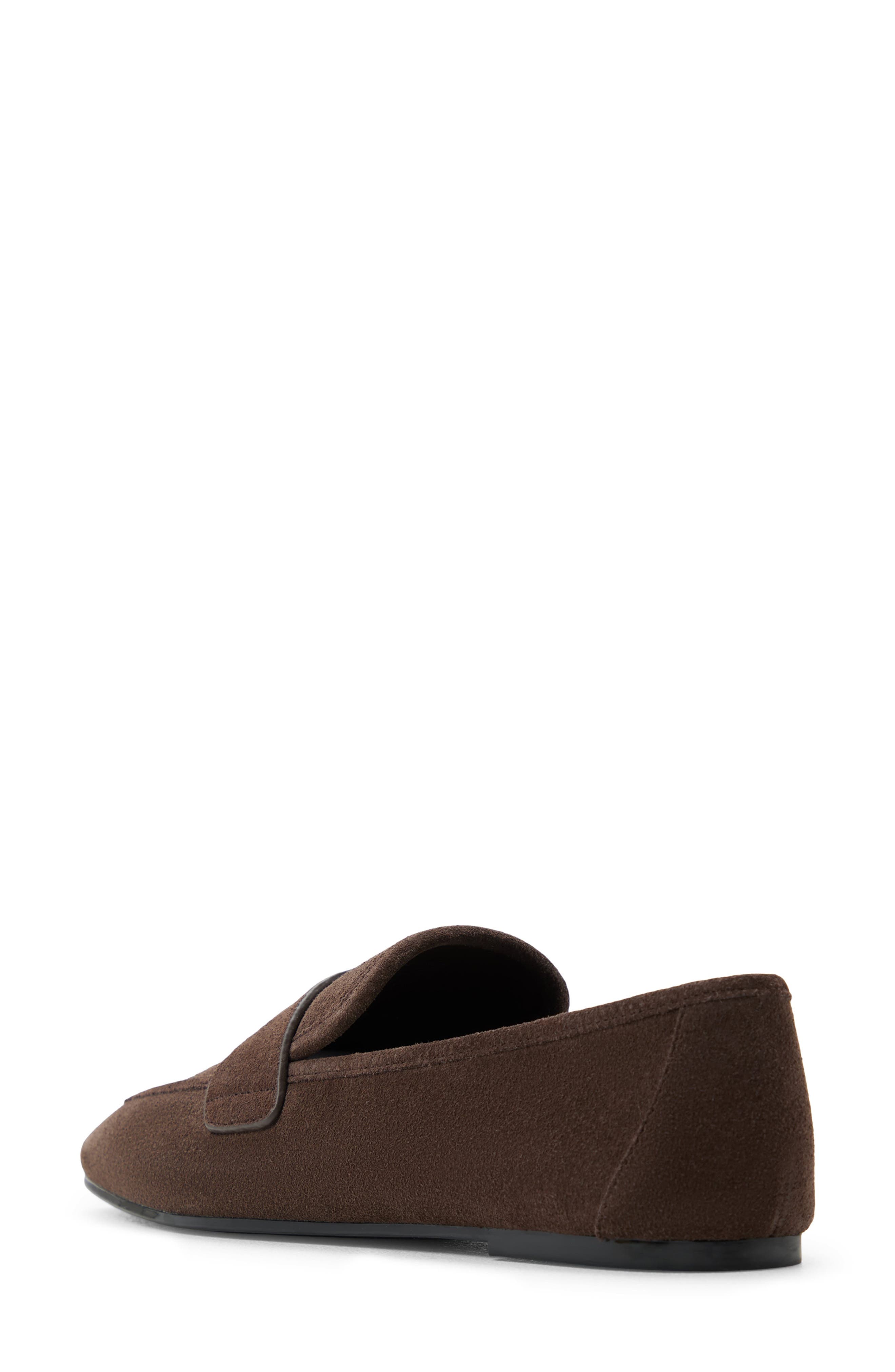Charlii Loafer, Alternate, color, DARK BROWN