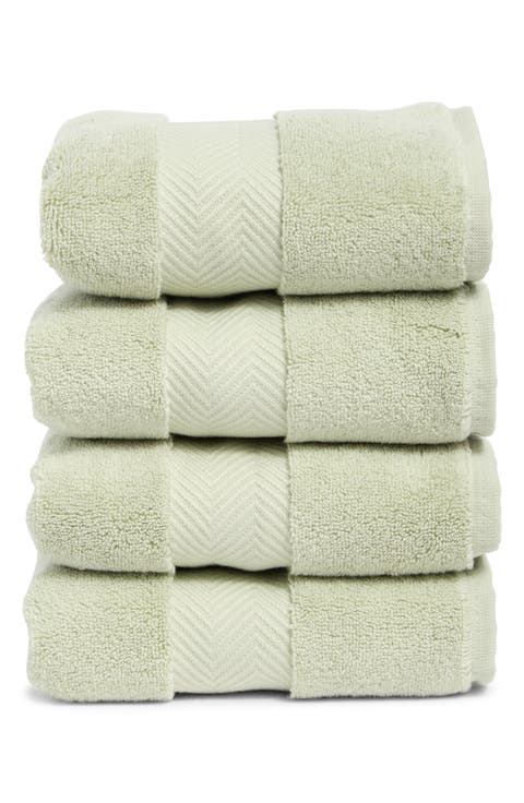 4-Piece Hydrocotton Hand Towel Set