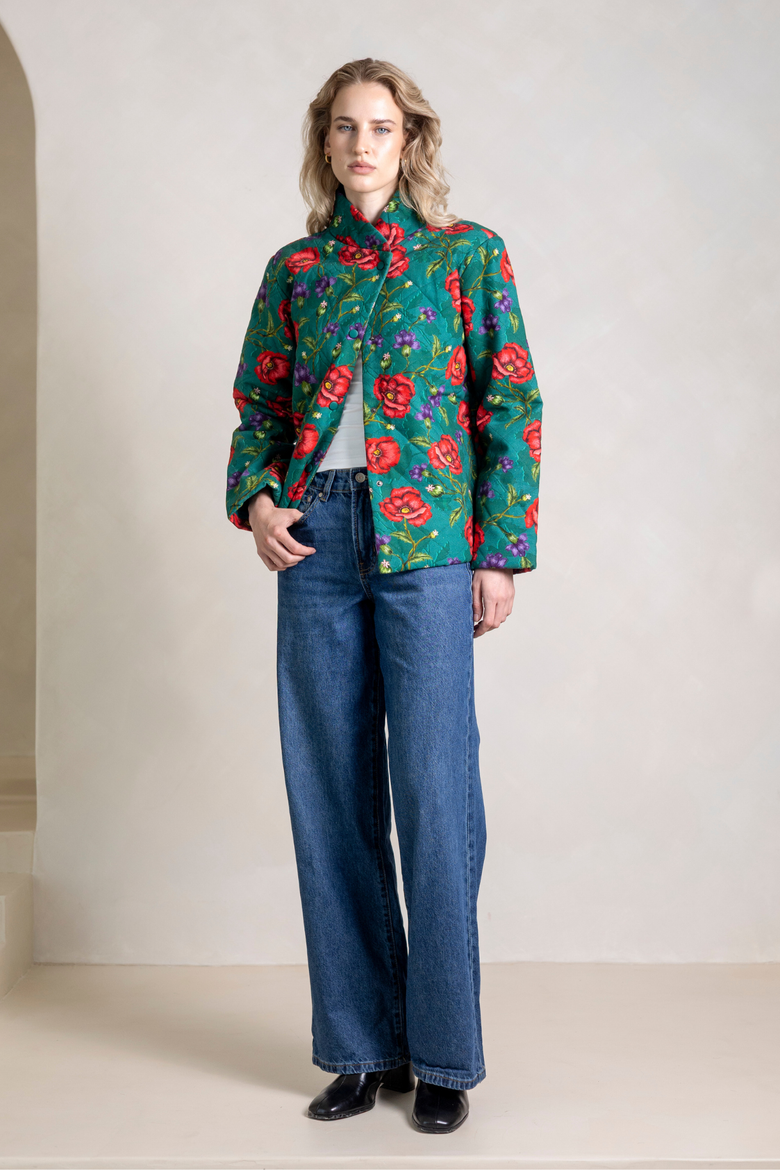 Willow Jacket, Alternate, color, Green