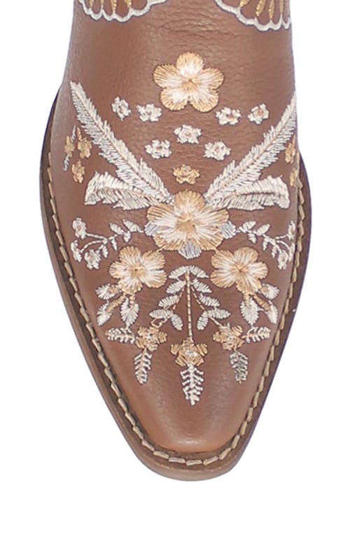Dingo Wildflower Mule In Brown