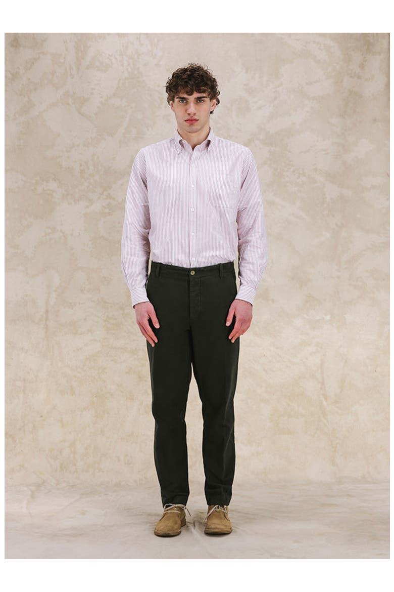 Whisky Moleskin Trousers, Alternate, color, Forest Green