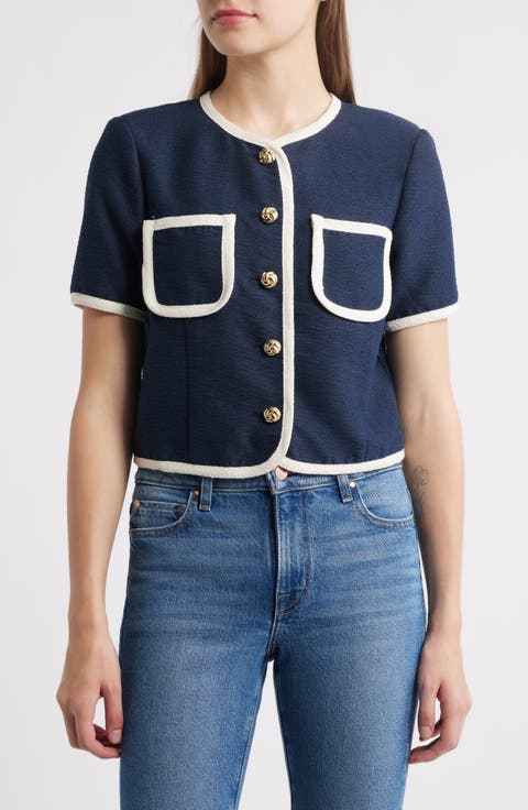 ZOE / short sleeve jacket