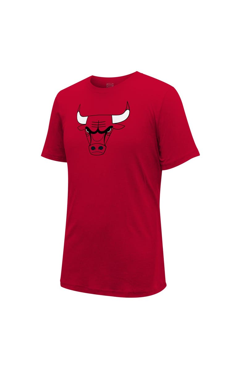 Stadium Essentials Unisex Stadium Essentials Red Chicago Bulls Primary Logo T-Shirt, Alternate, color, Red