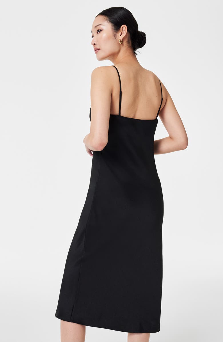 SPANX<sup>®</sup> Crepe Reversible Slipdress, Alternate, color, Black/ Classic Black