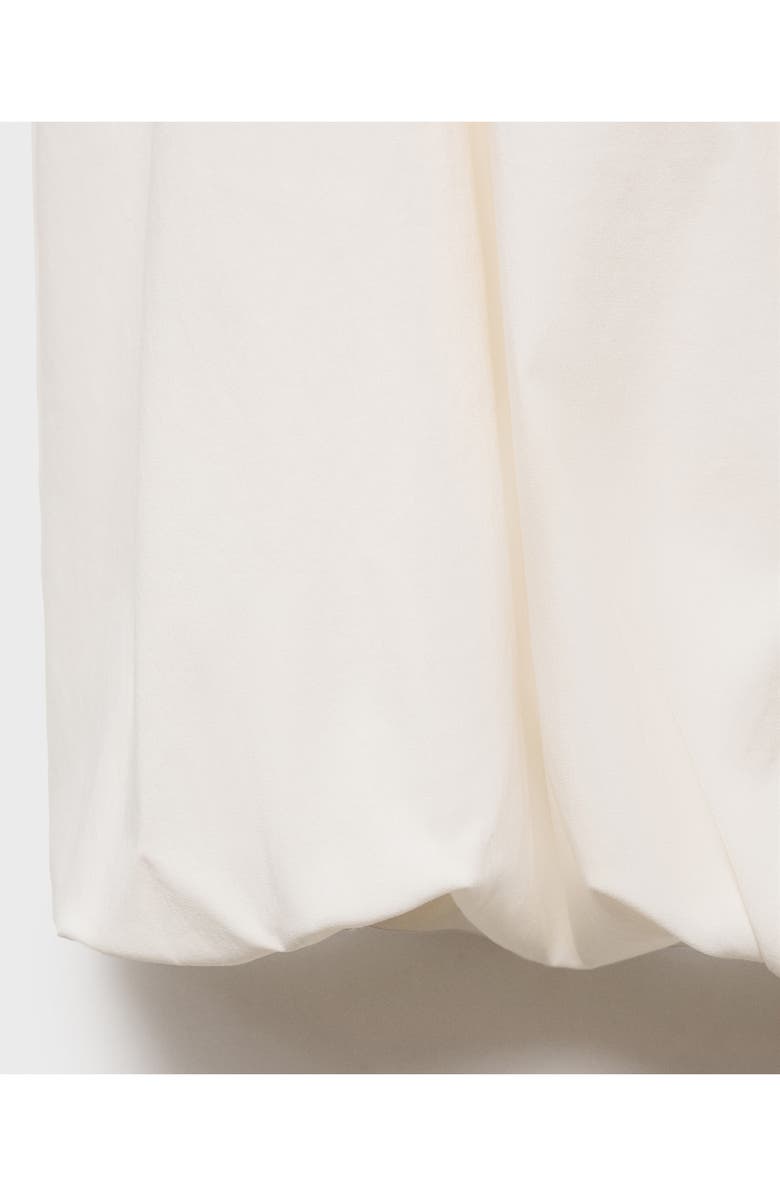 MANGO Balloon Maxi Skirt, Alternate, color, Ecru