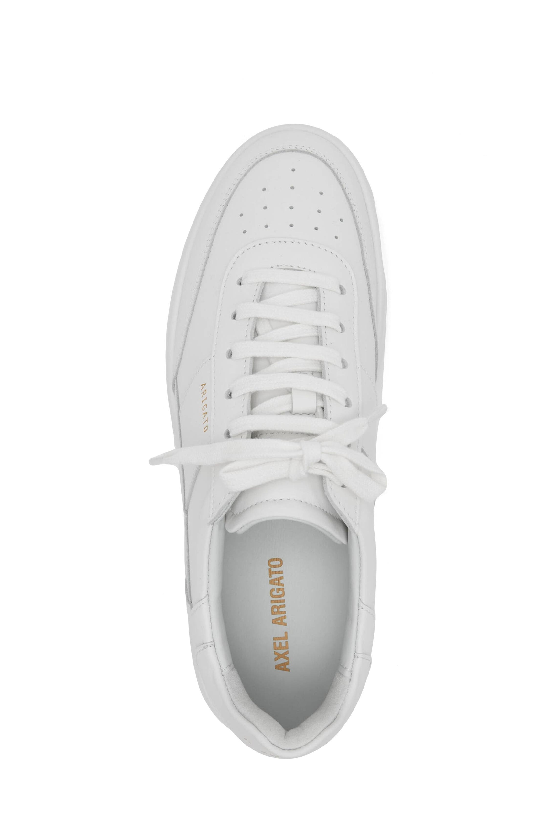 Axel Arigato Orbit Vintage Leather Sneaker, Alternate, color, White/White