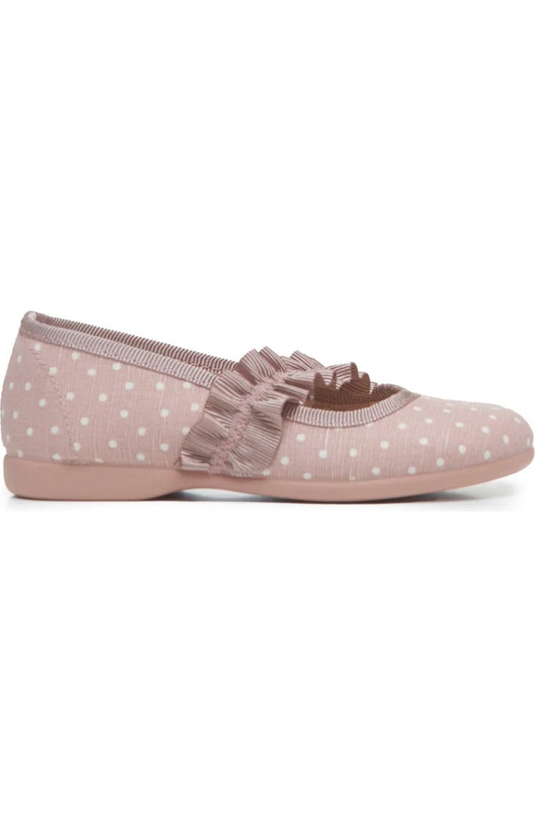 CHILDRENCHIC Kids' Amira Mary Jane Flat, Alternate, color, Pink Dots