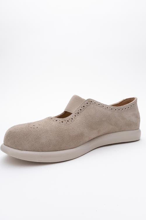 Forever & Always Shoes Chelle Elastic Leather Flat