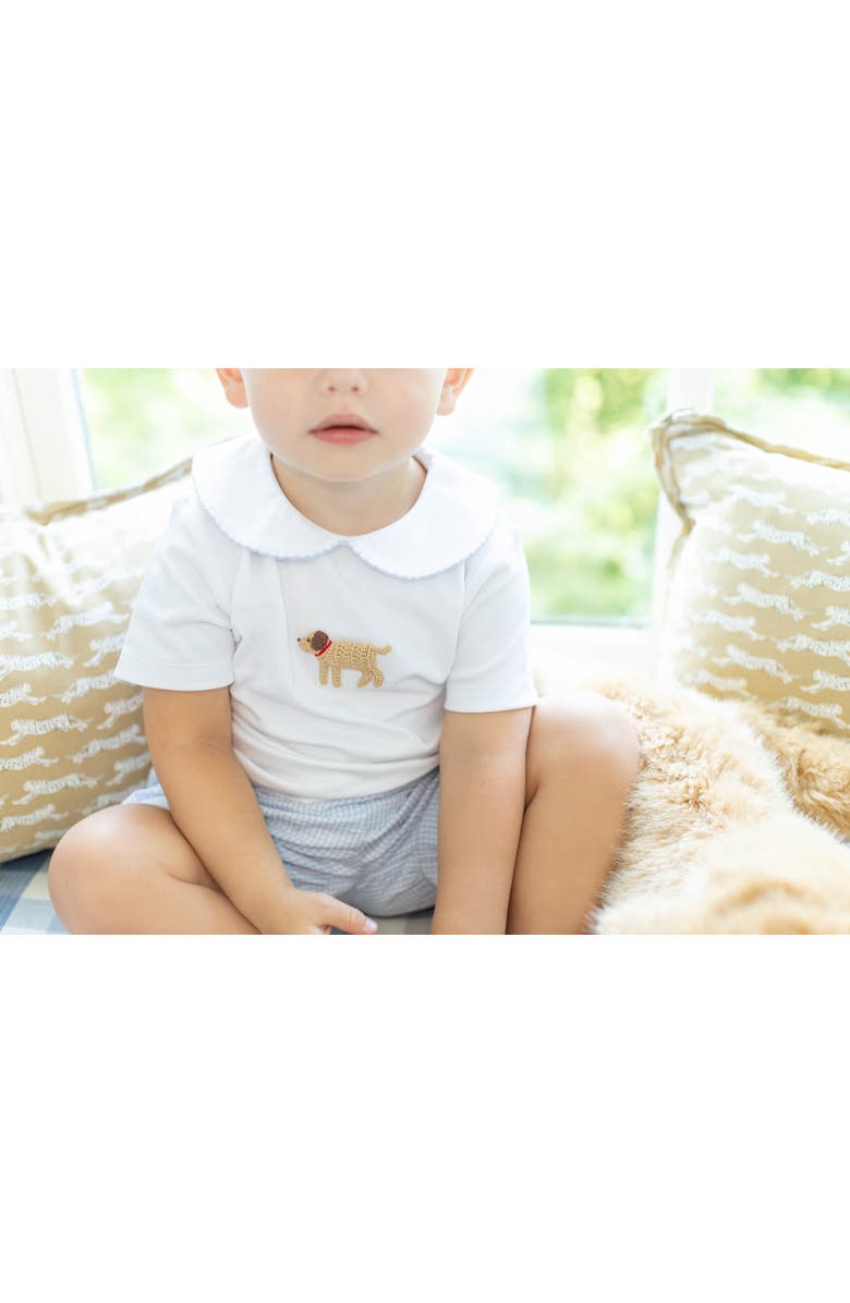 Little English Kids' Crochet Peter Pan Shirt, Alternate, color, Boy Lab