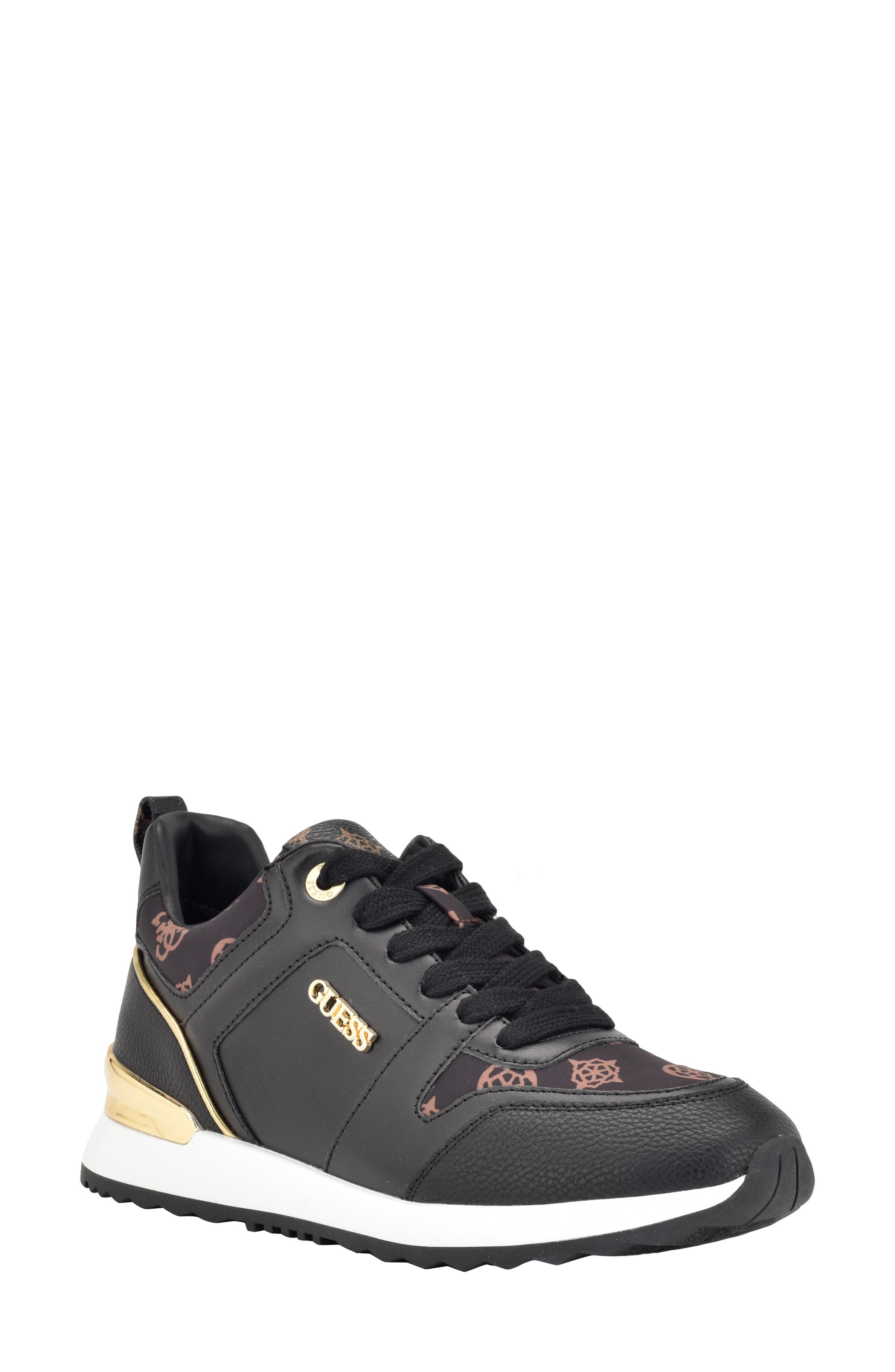 GUESS Kadlin Sneaker, Main, color, Black