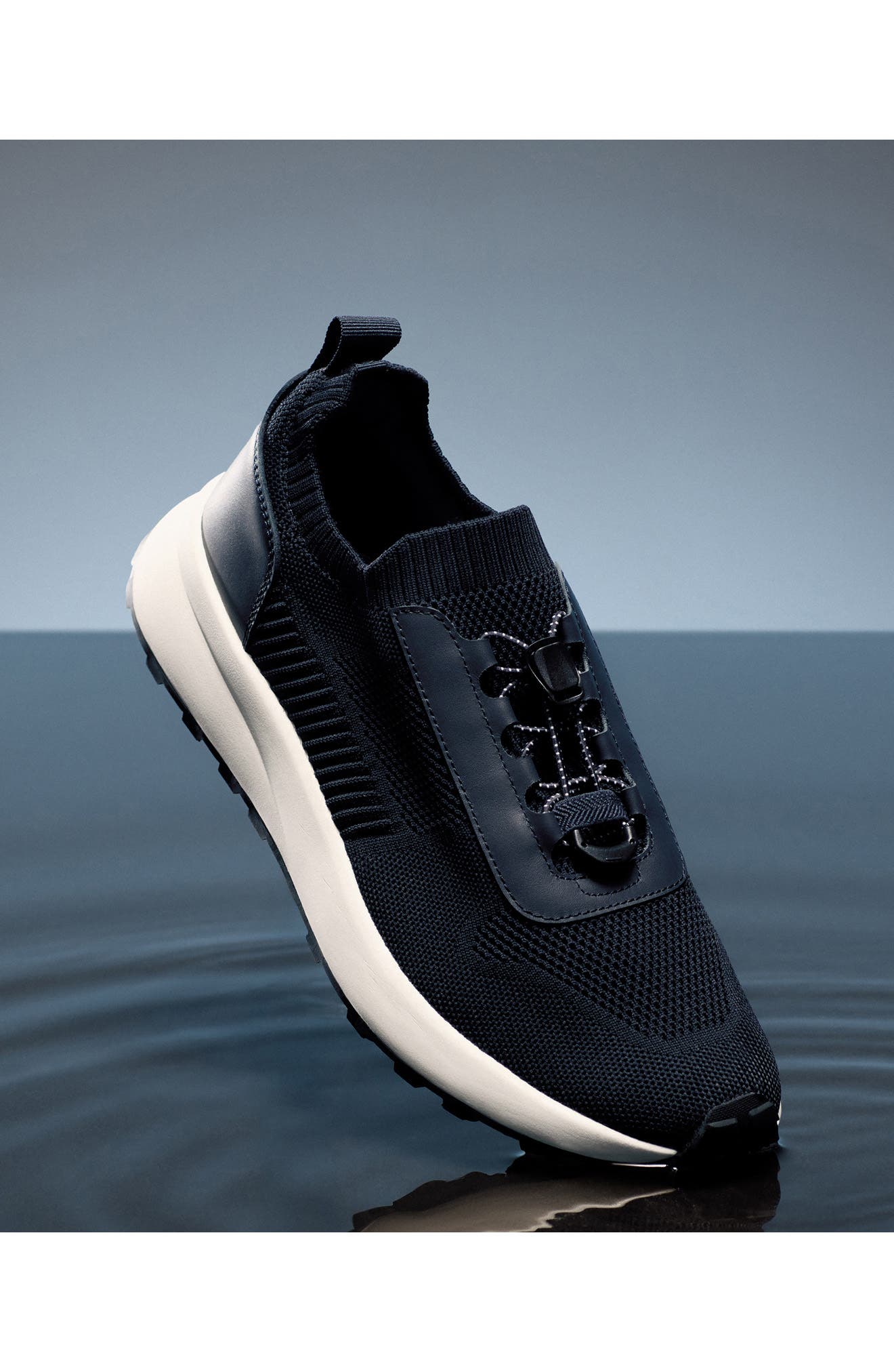 Combined Sneaker, Alternate, color, NAVY
