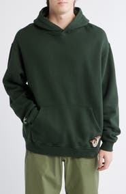 MALBON Fesque Oversize Foraging Fairways Cotton Fleece Hoodie
