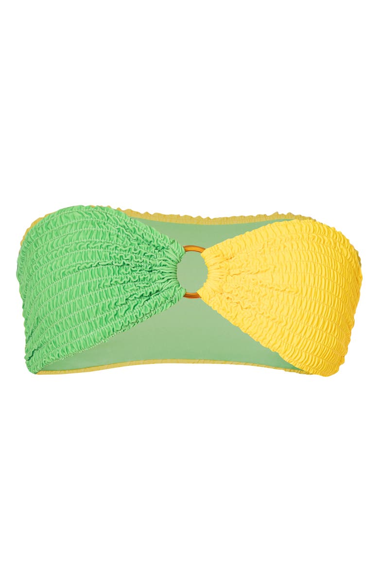 Maaji Cally Reversible Bikini Top, Alternate, color, Yellow