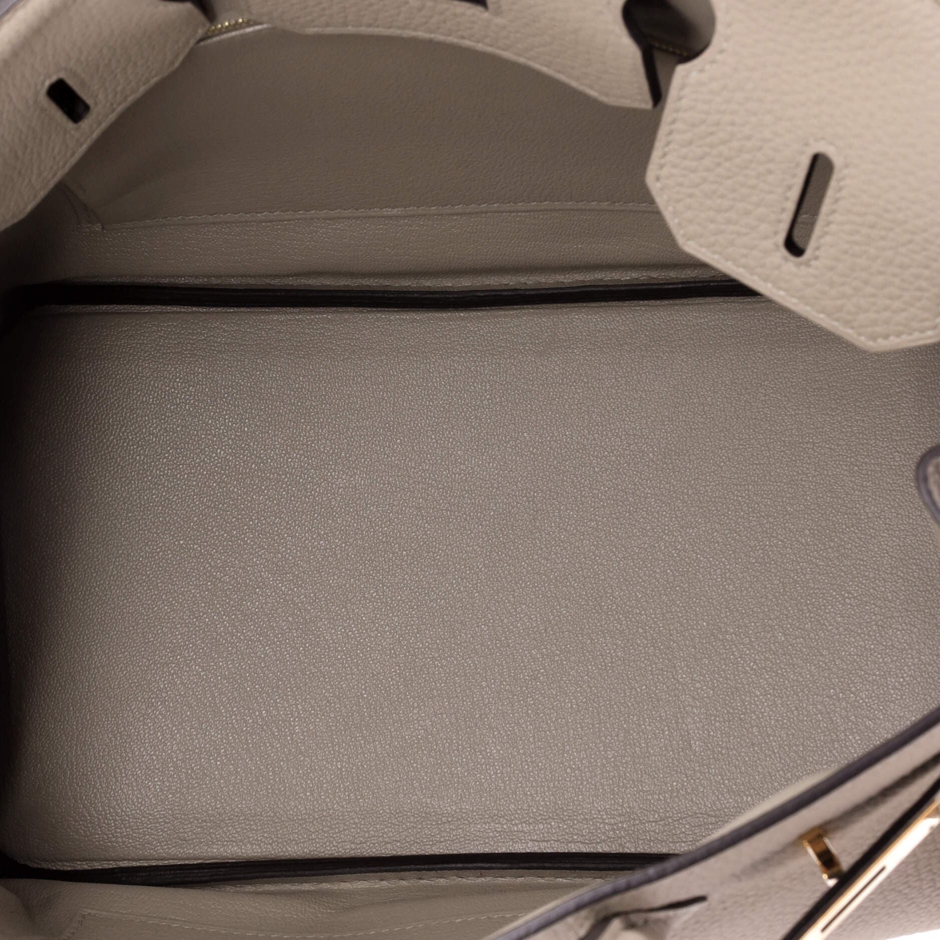 Birkin Handbag Grey Togo with Rose Gold Hardware 30, Alternate, color, Grey