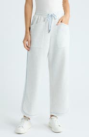 Bernardo Wide Leg Track Pants