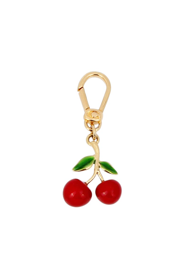 Collectible Cherry Charm, Main, color, RED/GOLD