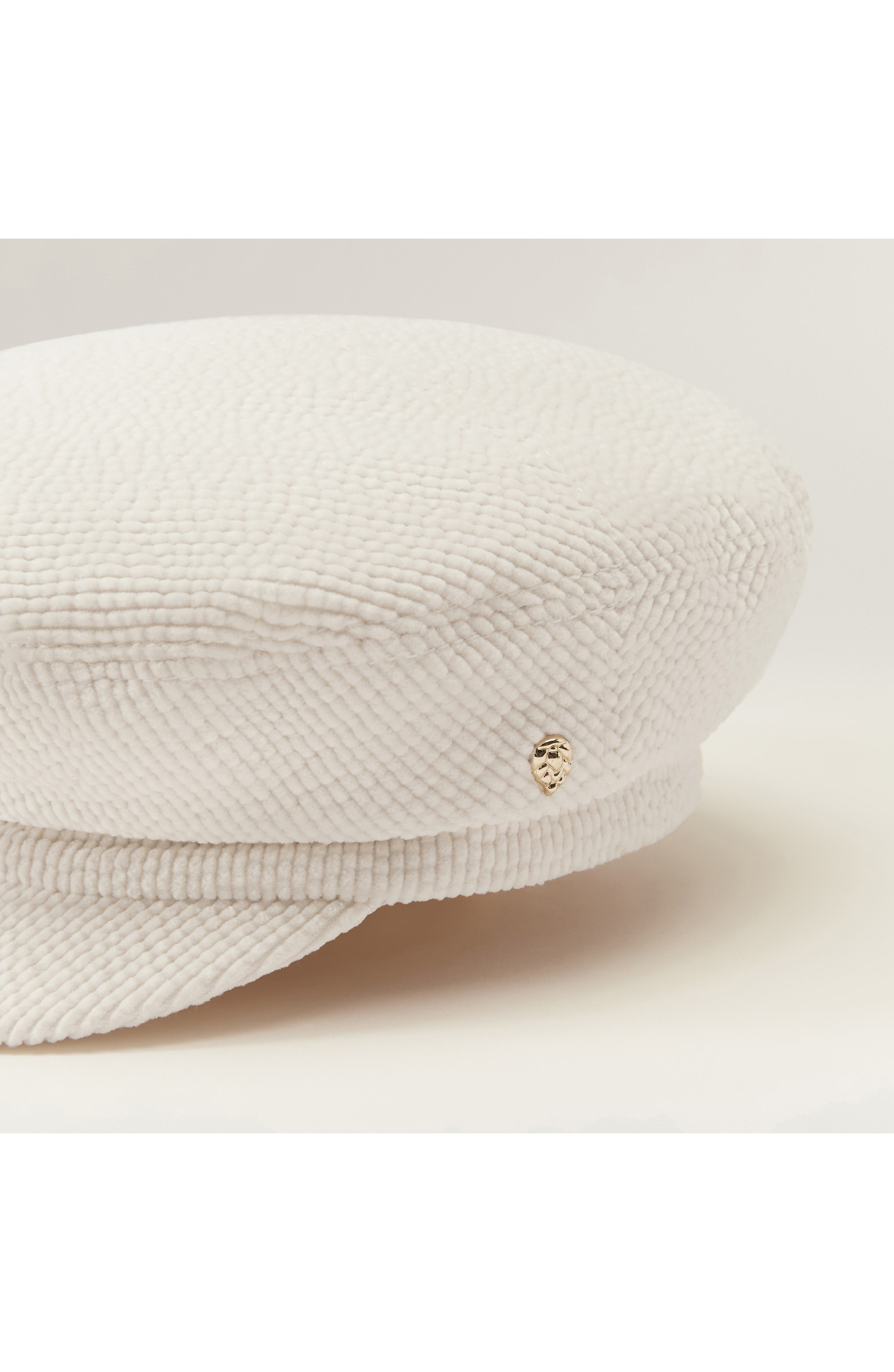 Jules Velvet Corduroy Baker Boy Hat