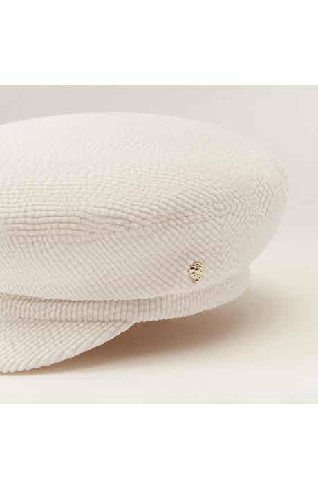 Jules Velvet Corduroy Baker Boy Hat