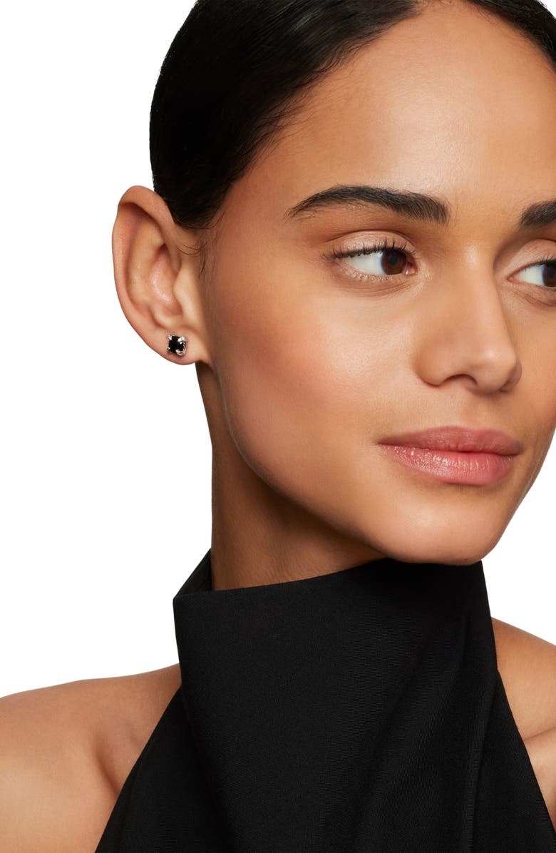 David Yurman Chatelaine<sup>®</sup> Stud Earrings, 6mm, Alternate, color, Black Onyx