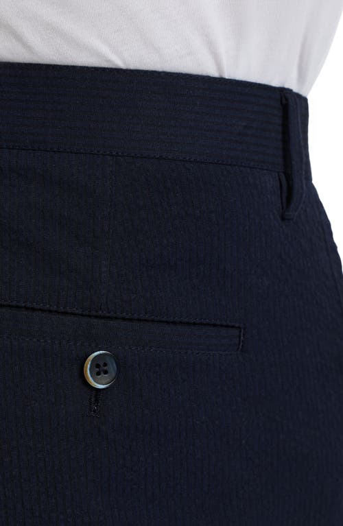 Robert Graham Rayburn Jacquard Straight Leg Pants In Navy