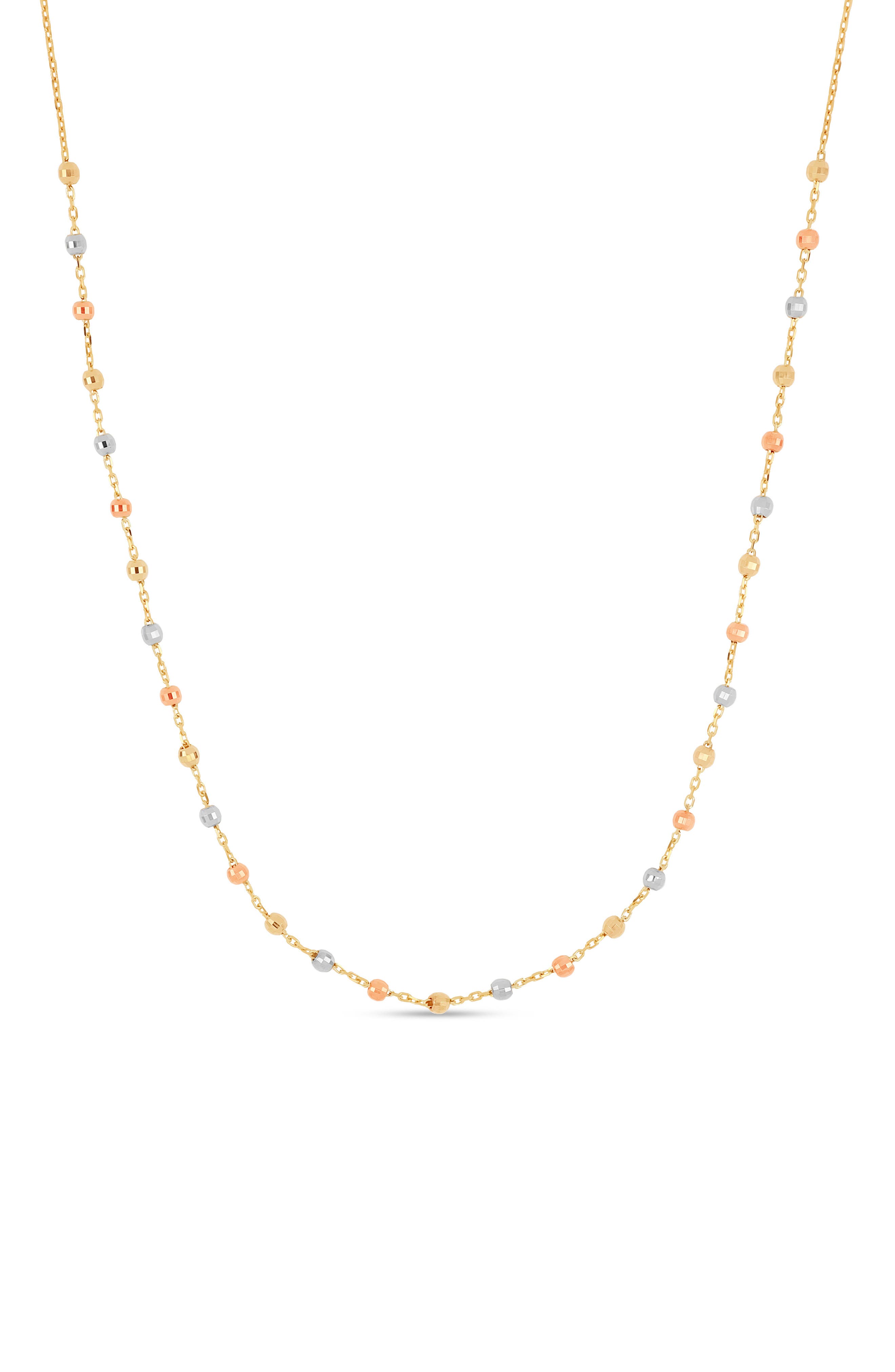 selected 14K WHITE/ ROSE/ YELLOW GOLD