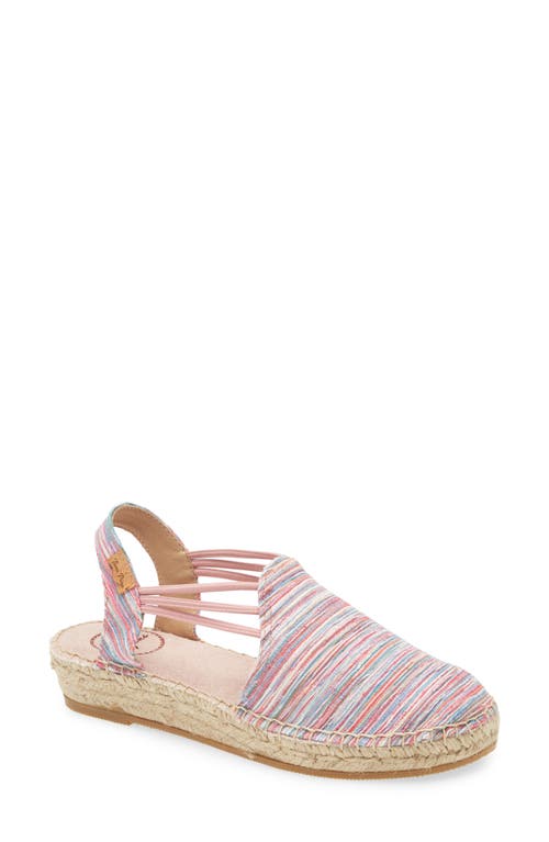 Toni Pons Noa Espadrille Flat In Pink