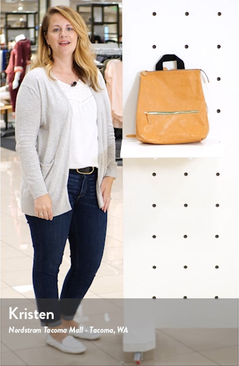 Remi Leather Backpack, sales video thumbnail