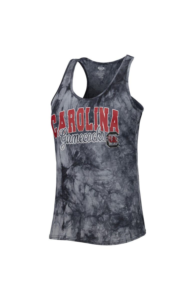 CONCEPTS SPORT Women's Concepts Sport Charcoal South Carolina Gamecocks Billboard Tie-Dye Tank and Shorts Sleep Set, Alternate, color, 