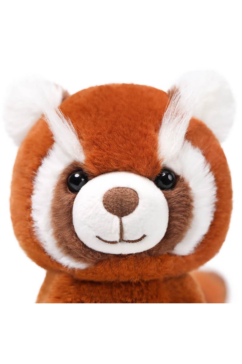 7 Inch Russell Red Panda Weighted Stuffed Animal, Alternate, color, Multicolored
