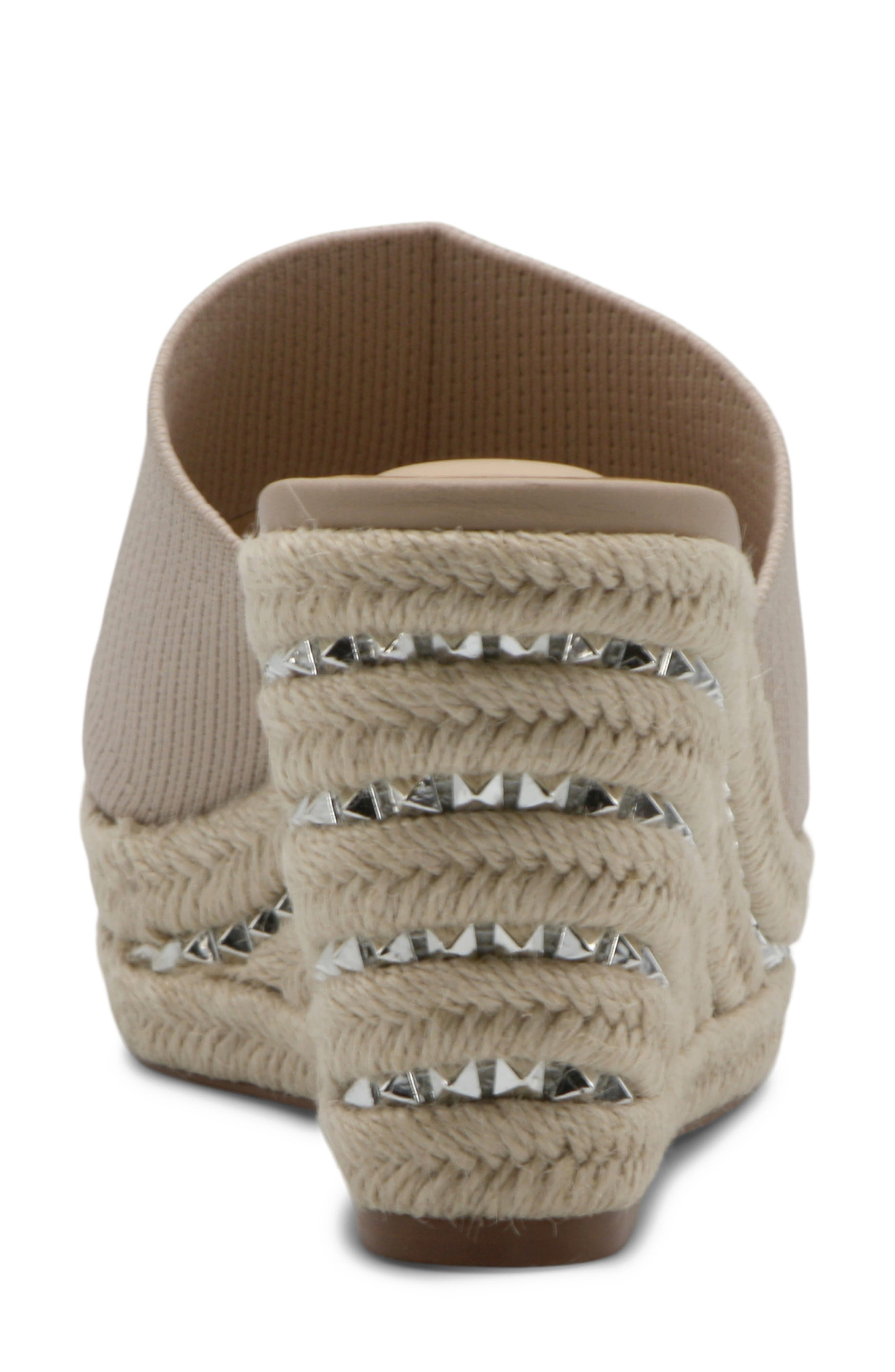 Charles by Charles David Jeremy Espadrille Platform Wedge Slide Sandal, Alternate, color, 