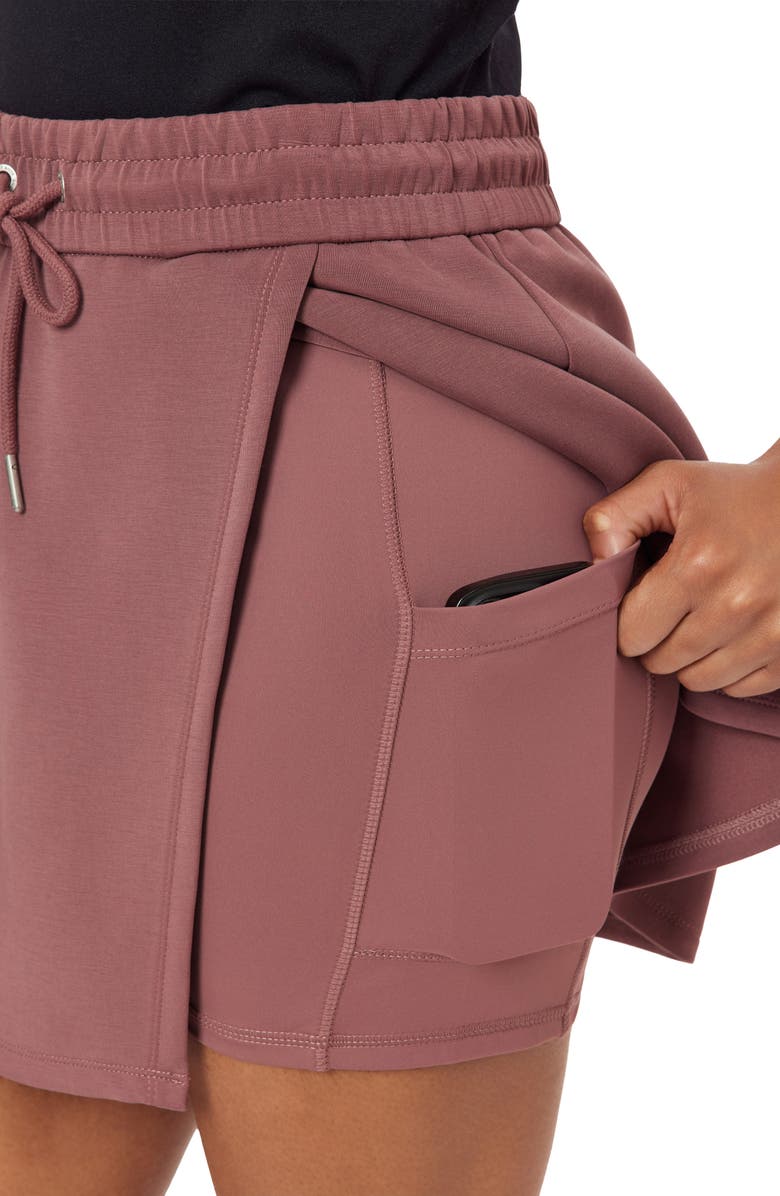 Scotch & Soda Skort, Alternate, color, Rose Brown