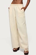 EDIKTED Totally Edikted Wide Leg Sweatpants