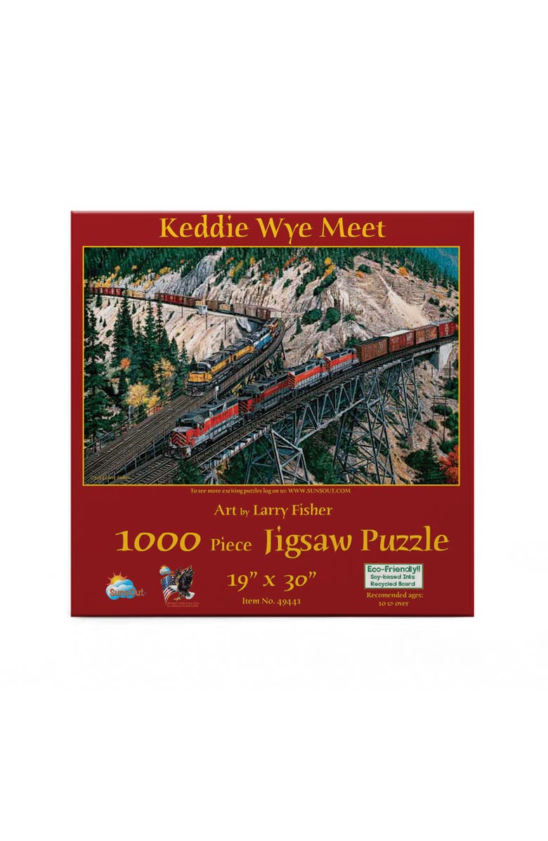 Sunsout Keddie Wye Meet 1000 piece Jigsaw Puzzle for Adults, Alternate, color, Multicolor