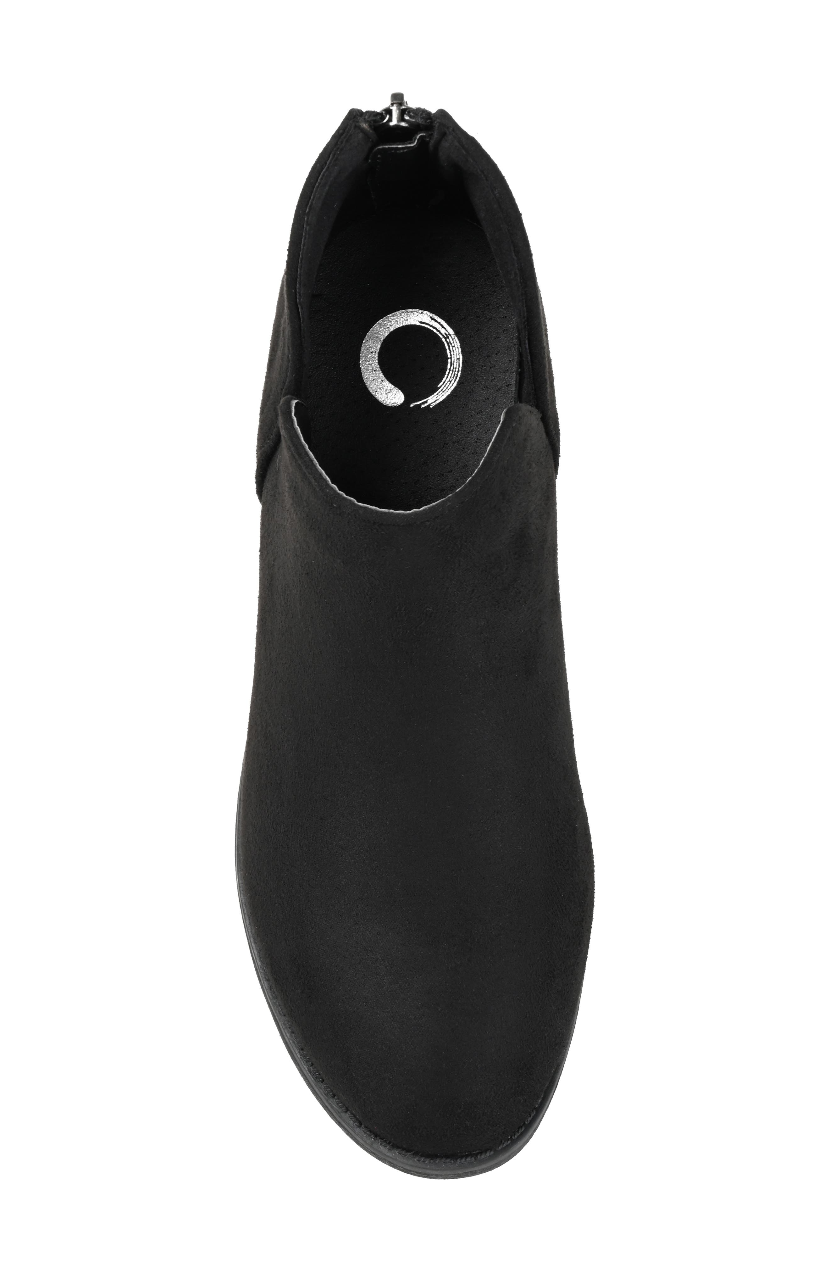 Journee Collection JOURNEE Livvy Ankle Bootie, Alternate, color, Black