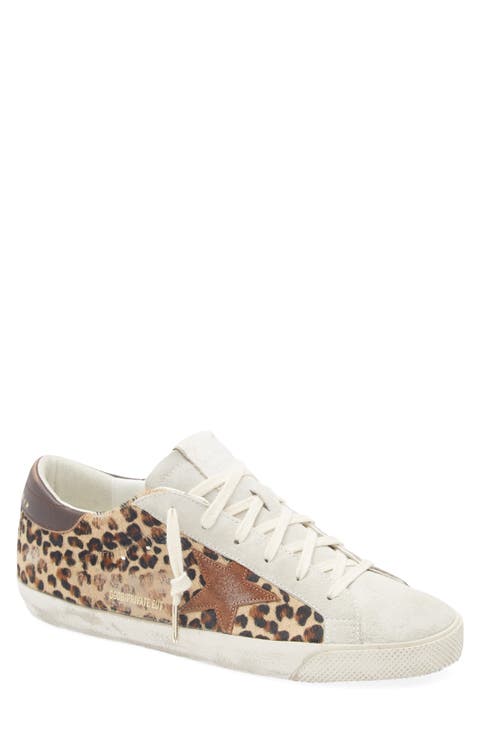 Super-Star Leopard Print Genuine Calf Hair Sneaker (Women) (Nordstrom Exclusive)