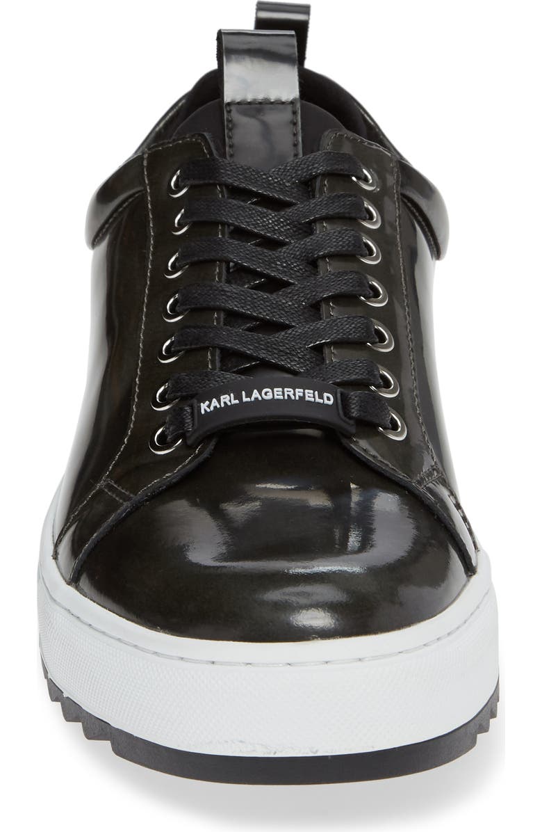KARL LAGERFELD PARIS Box Inner Sock Sneaker, Alternate, color,